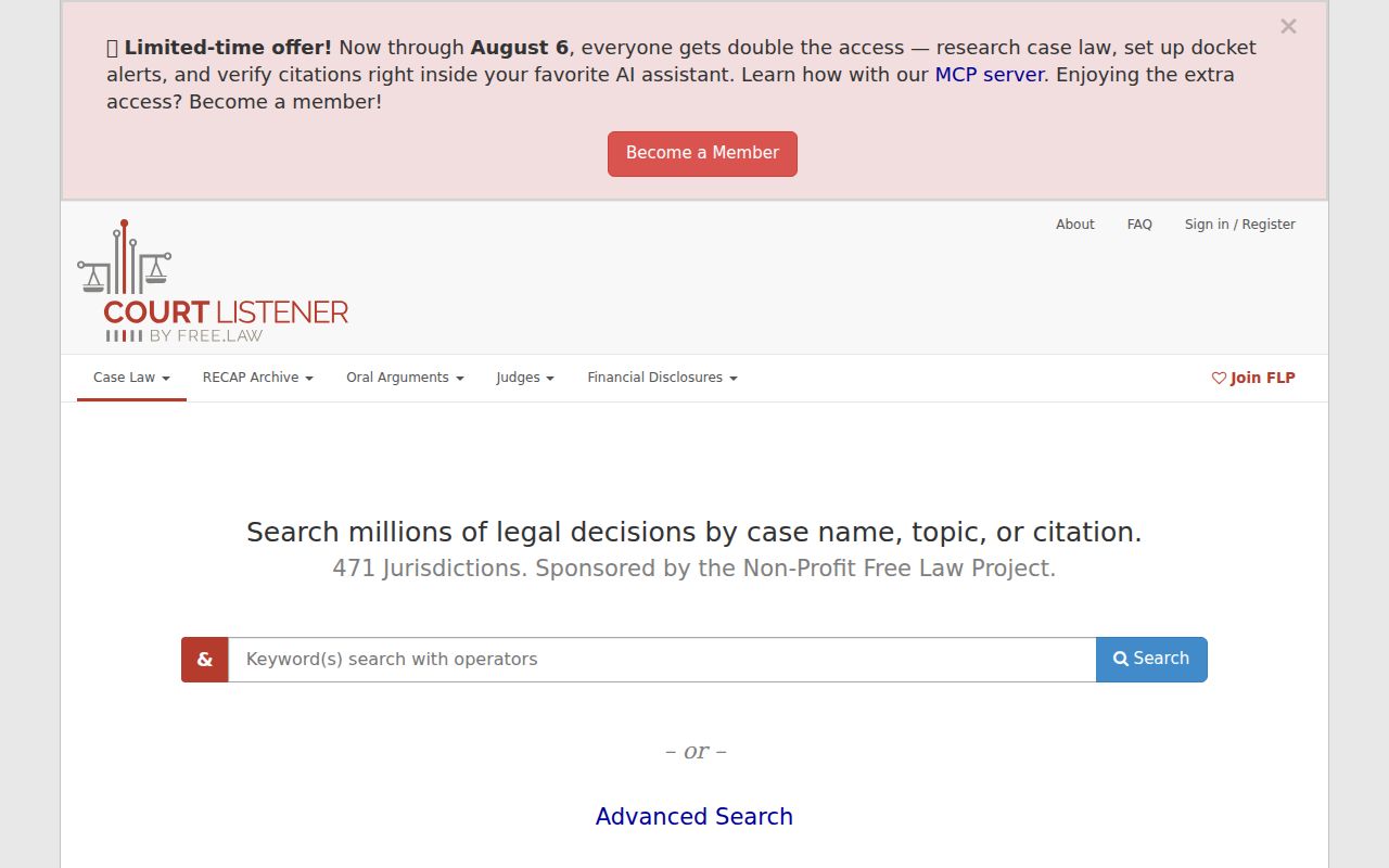 Baldwin County warrant search CourtListener federal court records